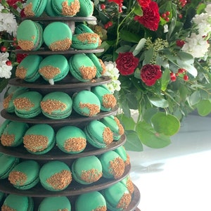 Round Wood Macaron/Macaroon Tower image 7