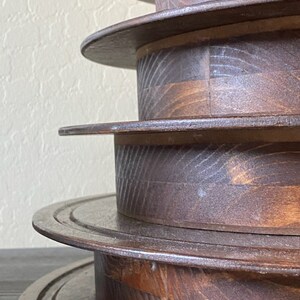 Round Wood Macaron/Macaroon Tower image 10