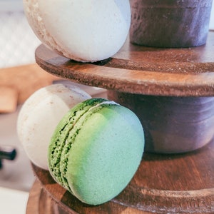 Round Wood Macaron/Macaroon Tower image 9