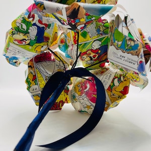 Mario Bouquet, comic flowers, comic book bouquet
