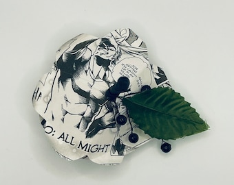 Anime Hero Boutonnière, manga boutonniere, comic boutonniere, buttonhole