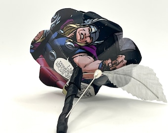 Thor Boutonnière, comic boutonniere, book boutonniere