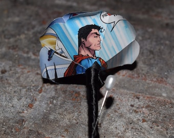 Comic book boutonniere