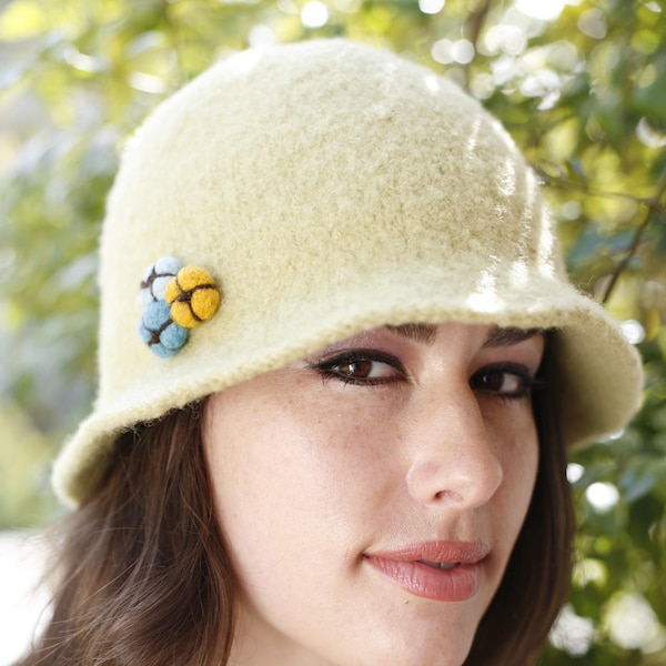 Bell Hat Pattern Instructions for Hand Knitters