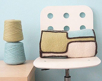Stainglass Bolster Knitting Pattern