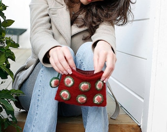 Sushi Three-In-One Wallet Knitting Pattern