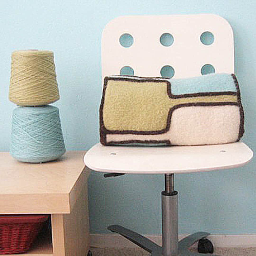 Stainglass Bolster Knitting Pattern Etsy