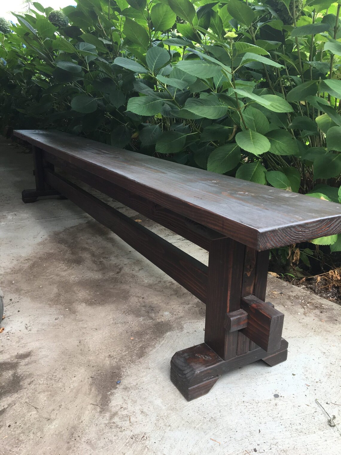 Farmhouse Trestle Bench DIY Kits Etsy