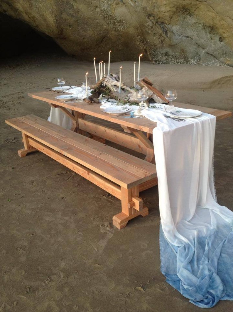 Farmhouse Trestle Bench DIY Kits Etsy