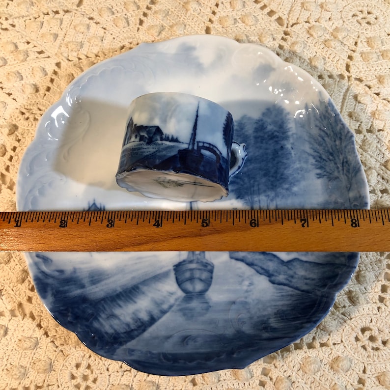 Rosenthal Sans Souci Delft Plate and Small Cup
