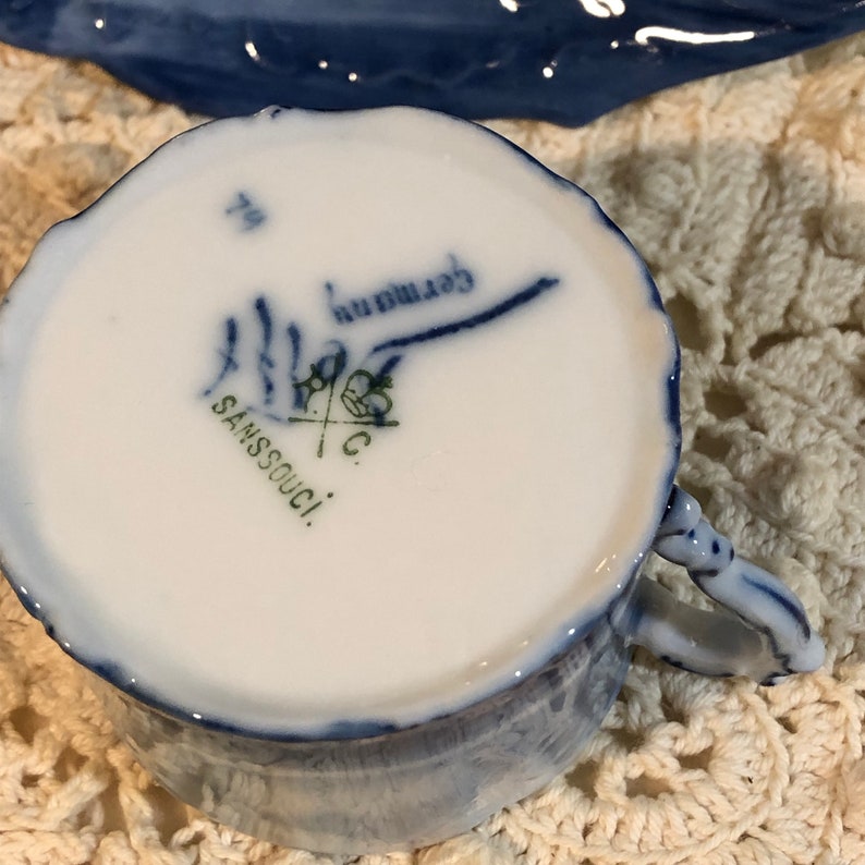 Rosenthal Sans Souci Delft Plate and Small Cup