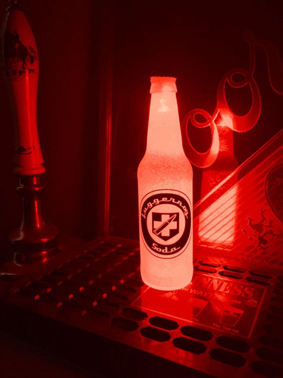 Pick Call Of Duty Black Ops Juggernog Soda 12 Oz Zombie Perk Bottle Light Led Bar Man Cave