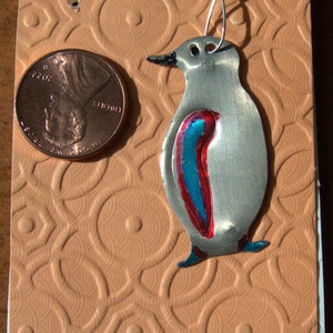 Sterling Silver Handmade Penguin Pendant