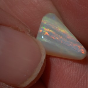 Hand Cut Natural Solid Australian Opal 2.31ct. Free form