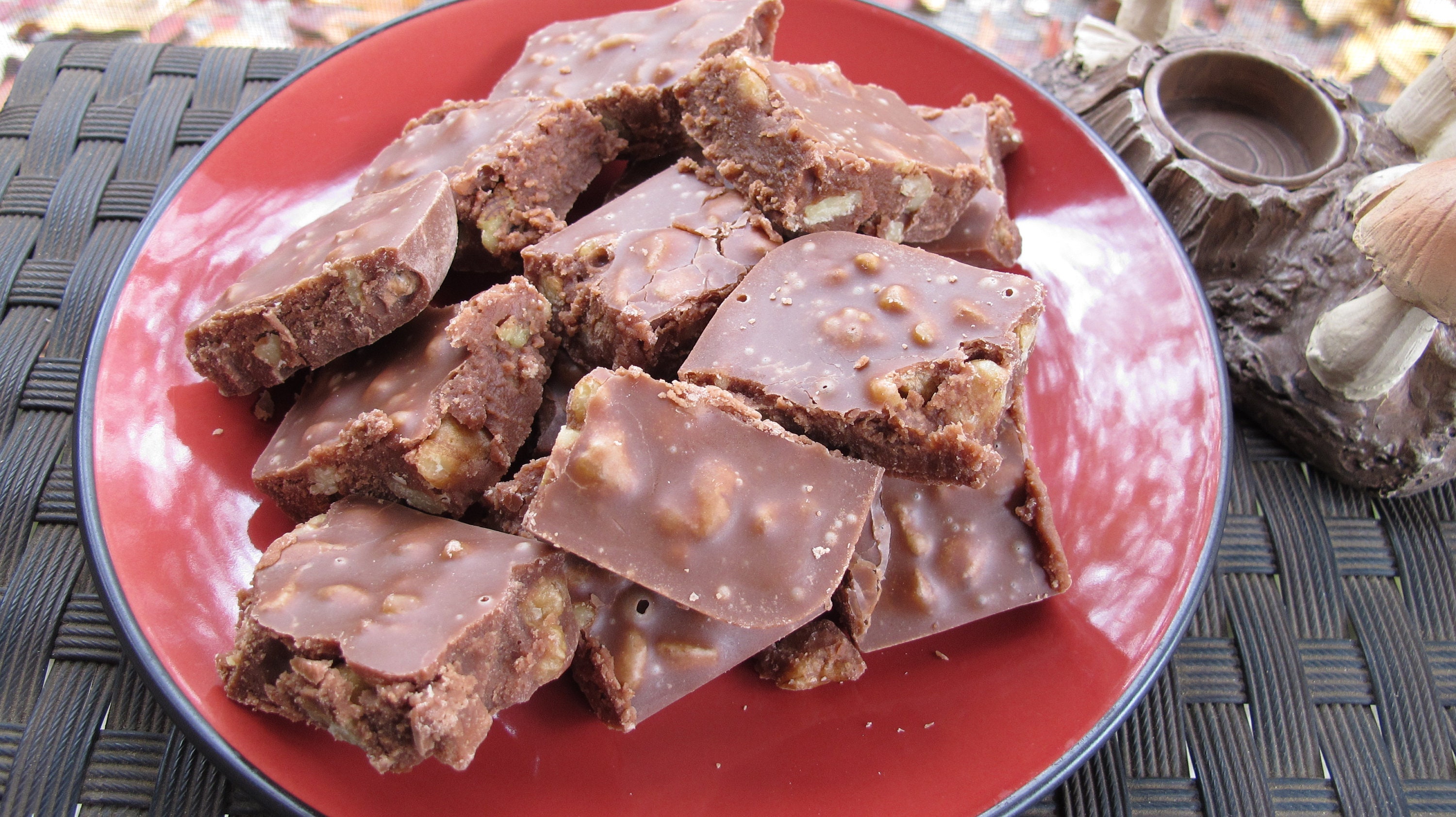 1 pound Hard Candy Fudge 1 lb Chocolate with WALNUTS Etsy