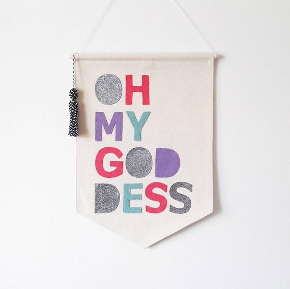 Wall Banner Pennant Flag Wall Hanging Customizable Etsy