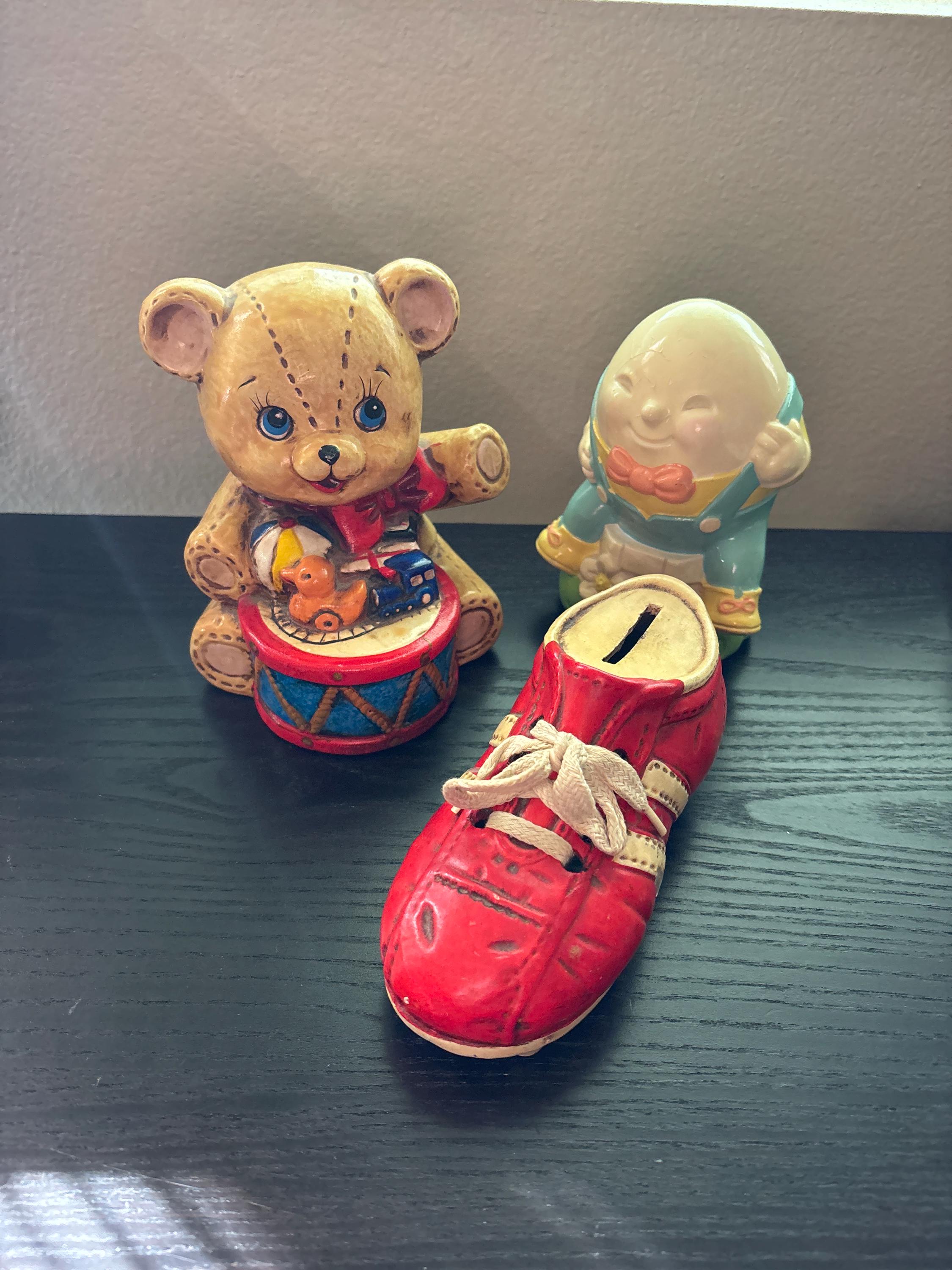 Humpty Dumpty オルゴール　陶器　オブジェ Humpty Dumpty OOAK Art Doll Polymer Clay Humpty Dumpty