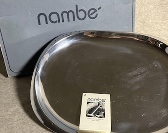 Nambé 18x14 Serving Platter • Santa Fe New Mexico • With Box • Great Shape