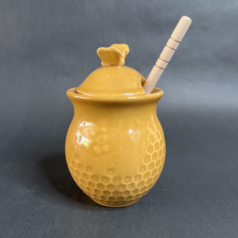 Creative Co-Op Honey Pot - Thumbnail 2
