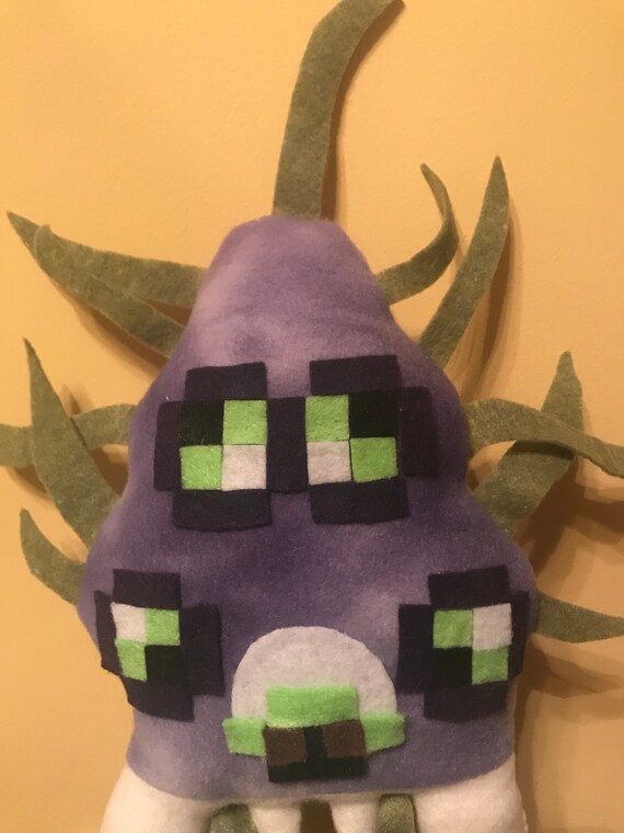 Terraria Inspired Eater of Souls Fleece Pillow Doll or Toy