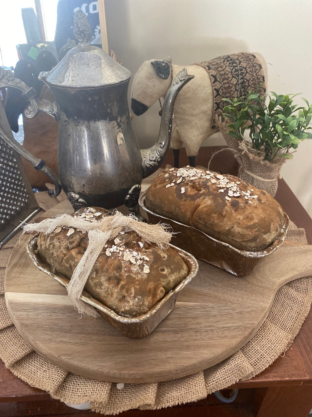 Fake Bread, Fake Bake Bread, Fake Homemade Bread, Farmhouse Faux Bread