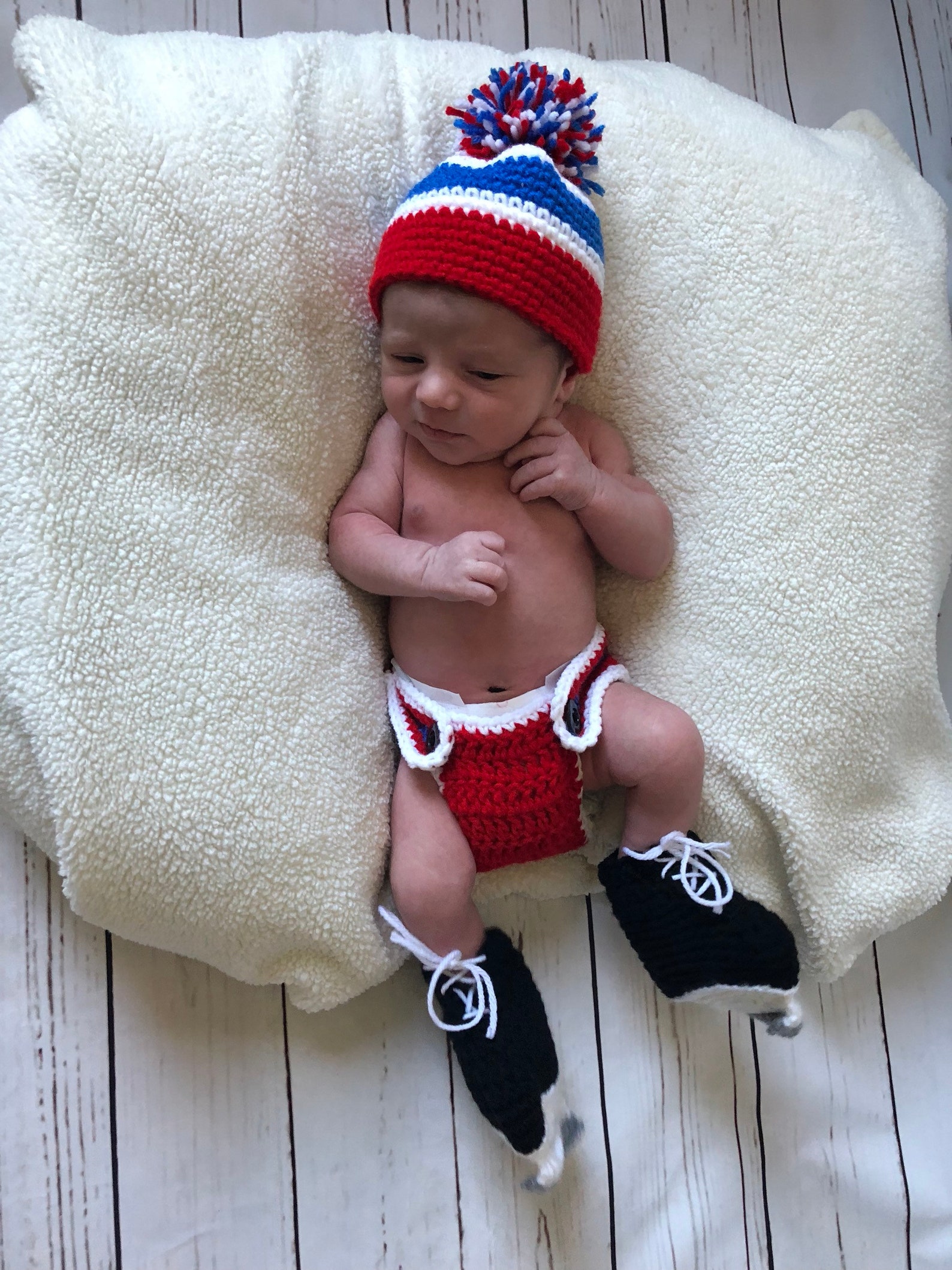 Baby Hockey Outfit Baby Hockey Skates Baby Hockey Gift Etsy