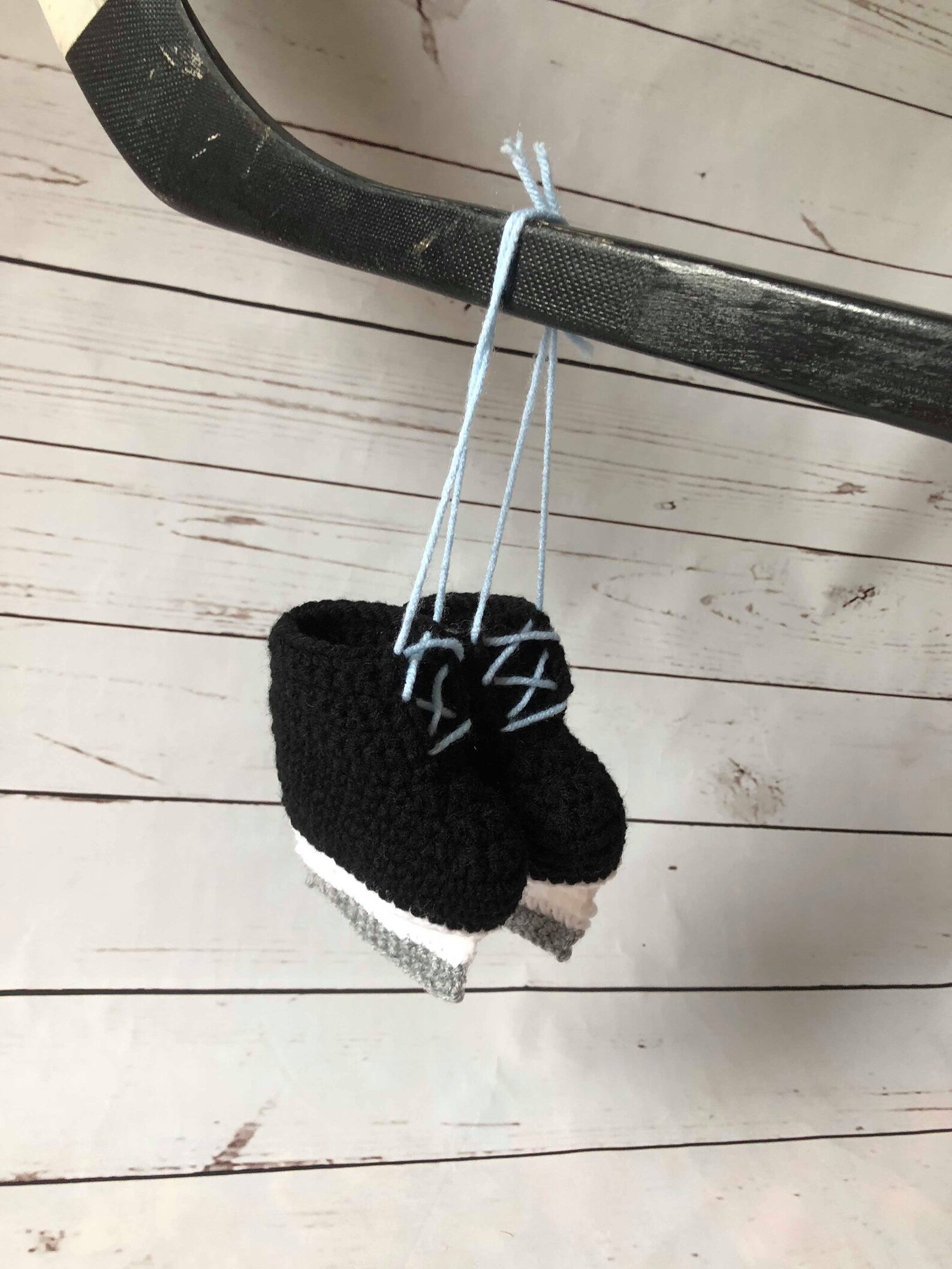 Gender Reveal Ideas Pregnancy Announcement Hockey Skates Etsy