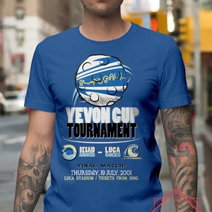 Unisex/Mens: Yevon Cup / Final Fantasy X / Blitzball t-shirt