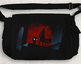 Overlord Anime Satchel Canvas Unisex Cosplay Shoulder Bag Messenger Bag Gift#P13 