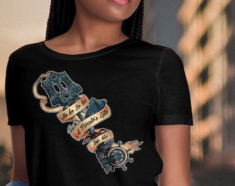 Womens Slim Fit: A Pirate's Life / Kingdom Hearts t-shirt