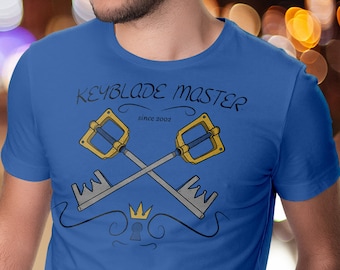 Unisex/Mens: Keyblade Master / Kingdom Hearts / Sora t-shirt