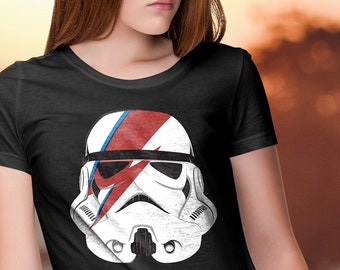 Womens Slim Fit: A-troop-insane. / David Bowie t-shirt