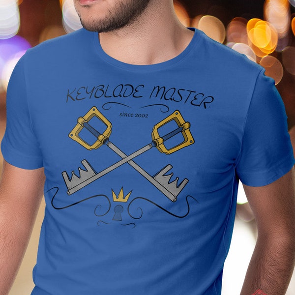 Unisex/Mens: Keyblade Master / Kingdom Hearts / Sora t-shirt