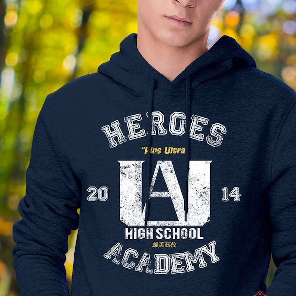 Unisex Hoodie / Zip-up Hoodie / Sweatshirt: Heroes Academy / My Hero Academia  / Boku No Hero