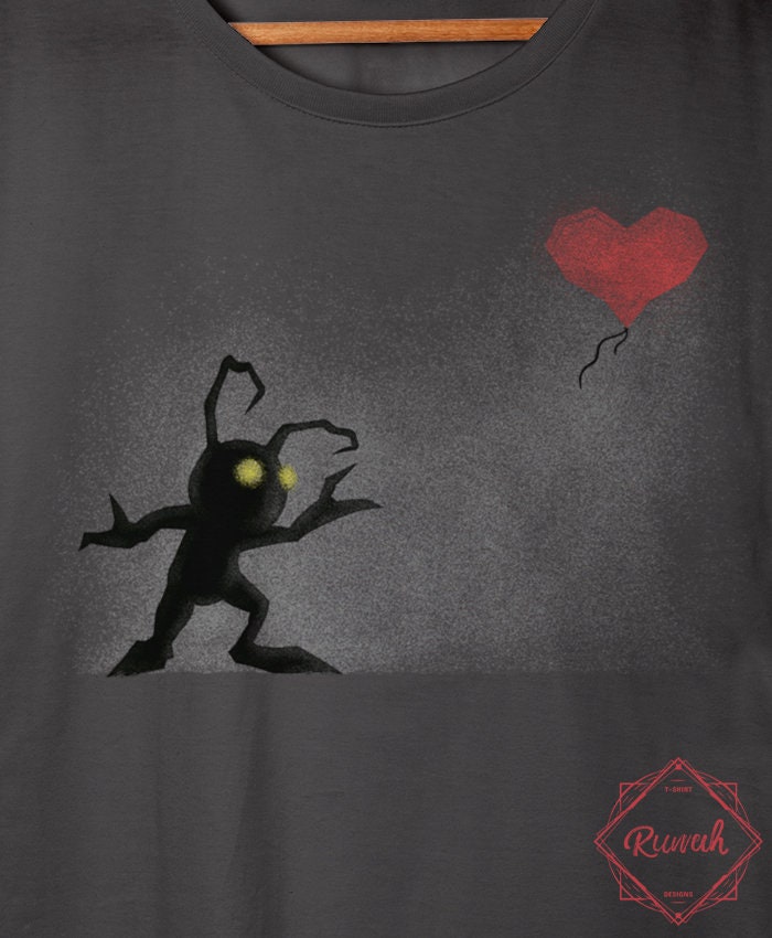 kingdom hearts heartless shirt