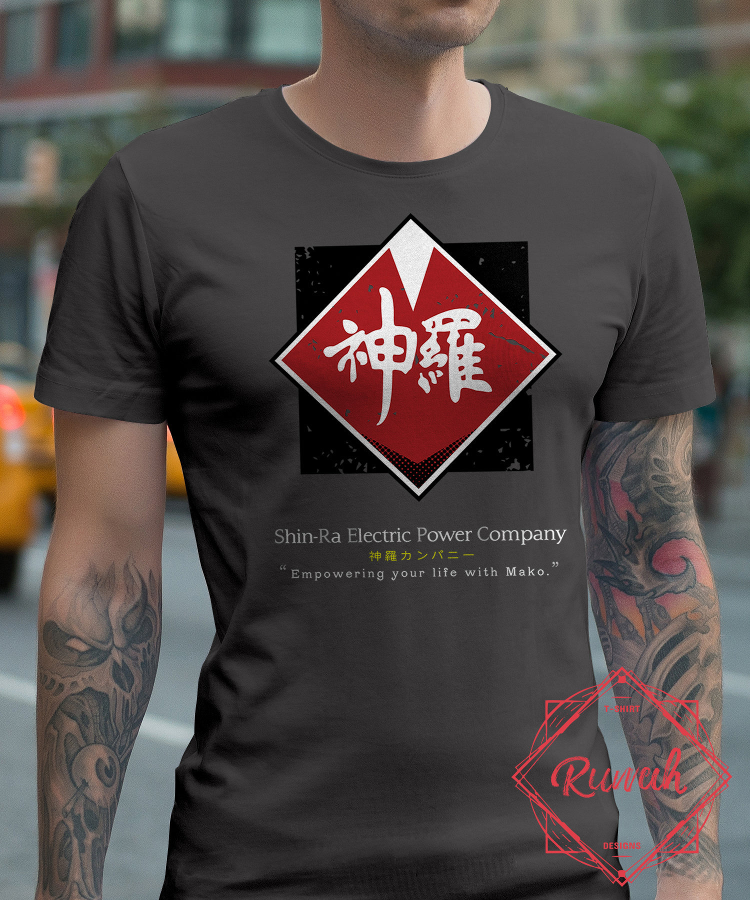 Unisex/mens: Shinra Company / Final Fantasy VII / Cloud T