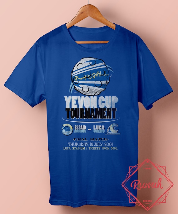 Unisex/mens: Yevon Cup / Final Fantasy X / Blitzball T-shirt