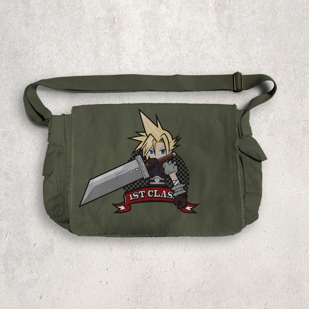 Messenger Bag: 1ST Class Soldier / Final Fantasy VII / Cloud - Etsy