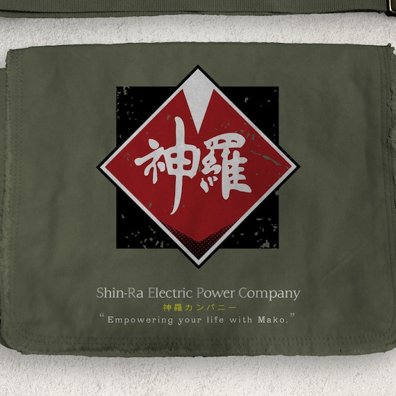runaページ Messenger Bag: Shinra Company / Final Fantasy VII / Cloud - Etsy