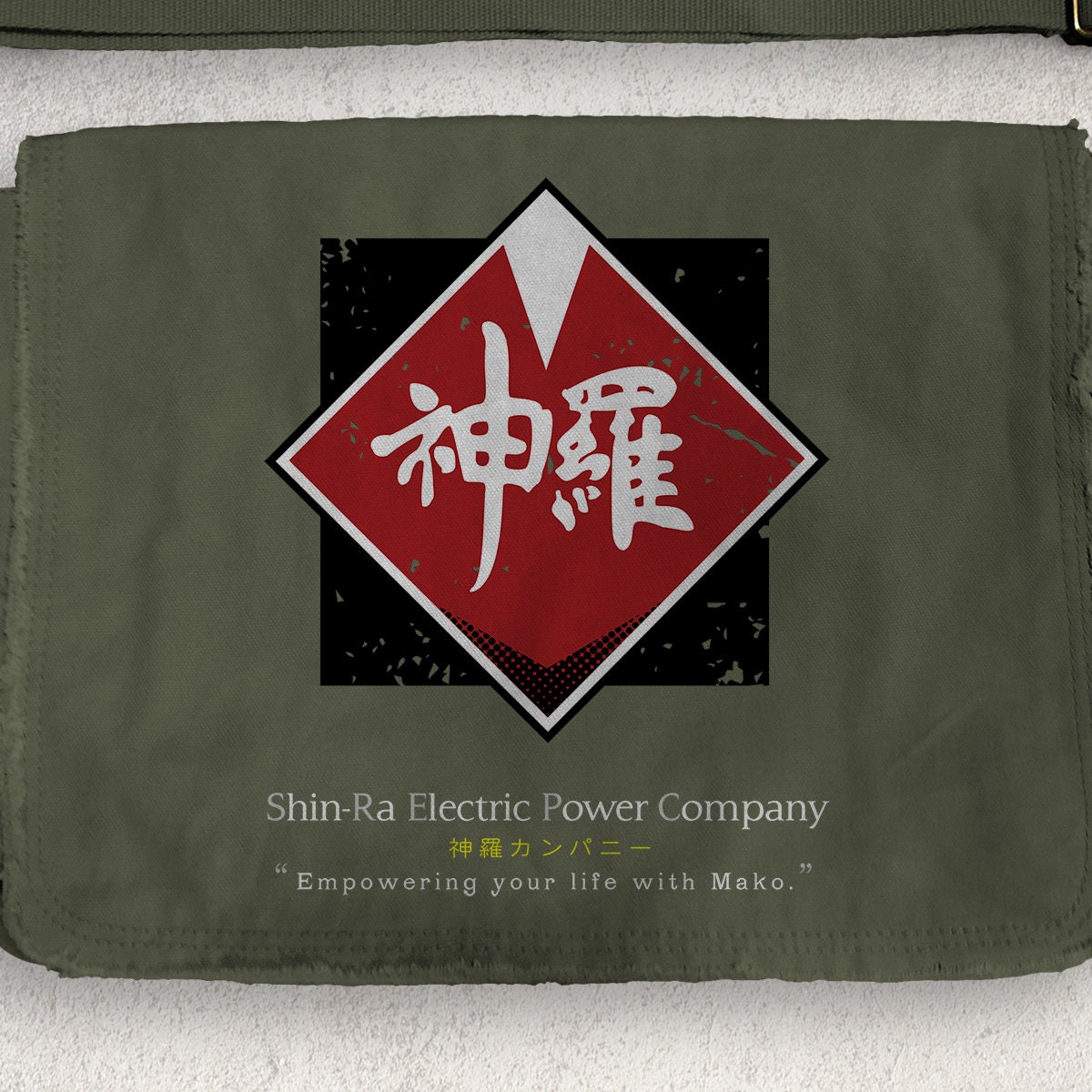 Messenger Bag: Shinra Company / Final Fantasy VII / Cloud - Etsy