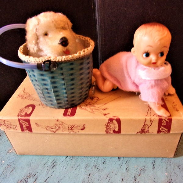 Wind up Baby Doll Toy Etsy
