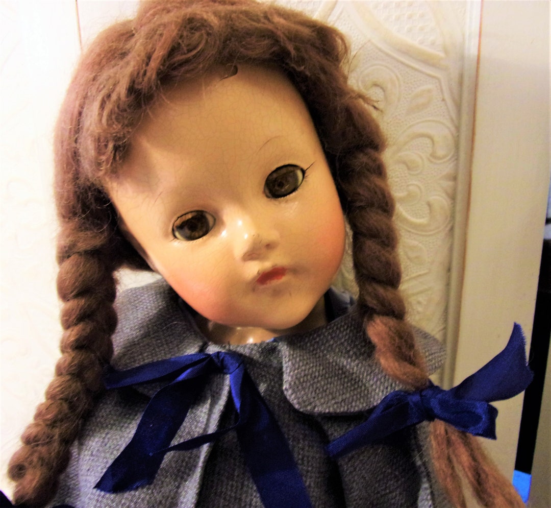 Antique ANNE SHIRLEY DOLL W/bracelet Effanbee Composition Etsy
