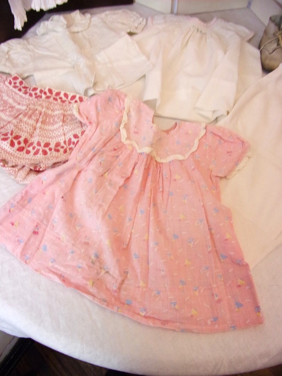 Vintage Baby Toddler Child Clothes Lot 1940s-60s … - image 2