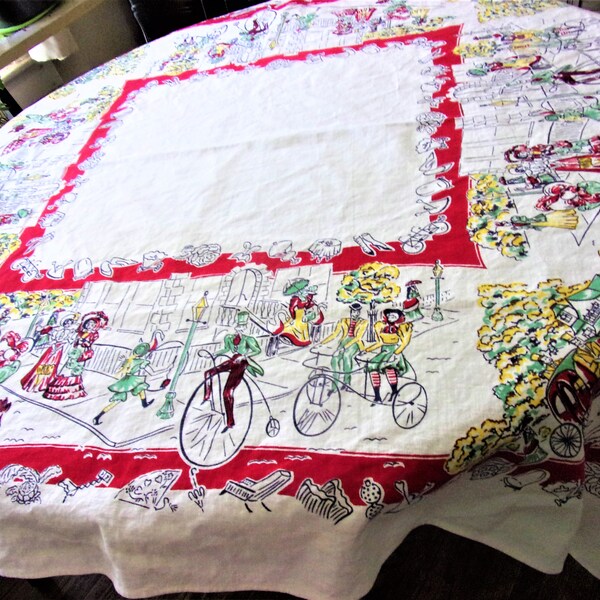 Victorian Tablecloth Etsy