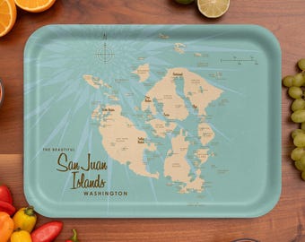 San Juan Islands Serving Tray – (16.5" x 12.5")