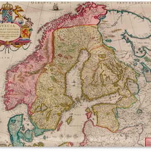 Skandinavien 1665 17"x13" Tablett
