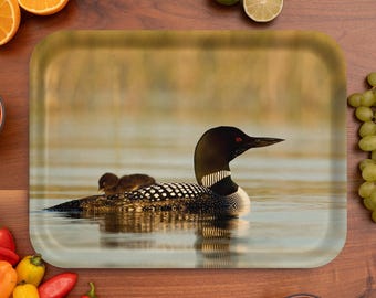 Loon Photography Serving Tray – (16.5” x 12.5”)