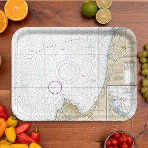 Monterey Nautical Serving Tray (16.5” x 12.5”)