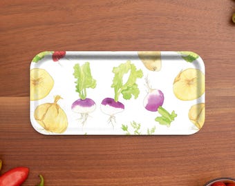 Sara Fitz Vegetable Tray – Small (11” x 5”)
