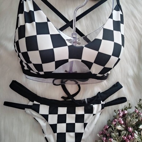 Checker bikini